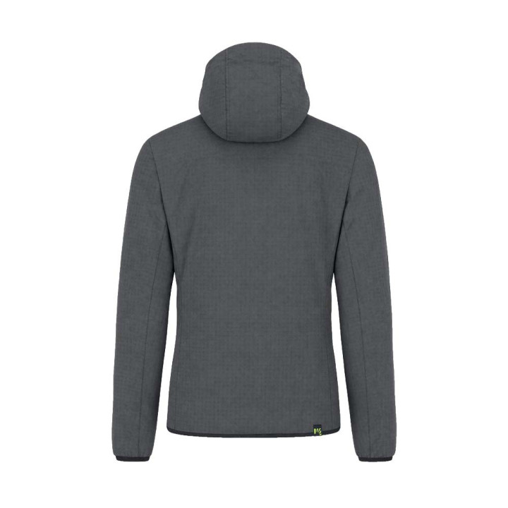 Karpos Felpa In Pile Marmolada Hoodie Wool Gray Uomo