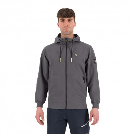 Karpos Felpa Trekking Easylife Winter Hoodie Smoked Uomo