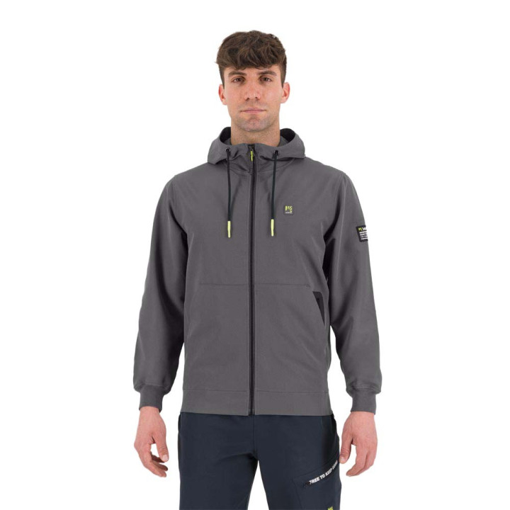 Karpos Felpa Trekking Easylife Winter Hoodie Smoked Uomo