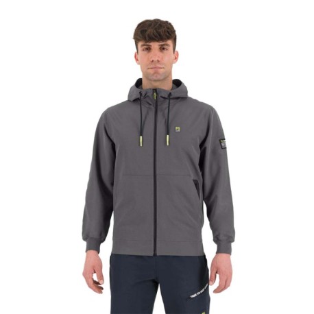 Karpos Felpa Trekking Easylife Winter Hoodie Smoked Uomo