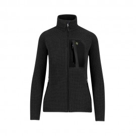 Karpos Felpa In Pile Rocchetta Evo Nero Donna