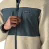 Patagonia Giacca Trekking Retro Pile Trekking Patch Pelican Uomo