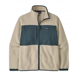 Patagonia Giacca Trekking Retro Pile Trekking Patch Pelican Uomo