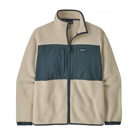 Patagonia Giacca Trekking Retro Pile Trekking Patch Pelican Uomo