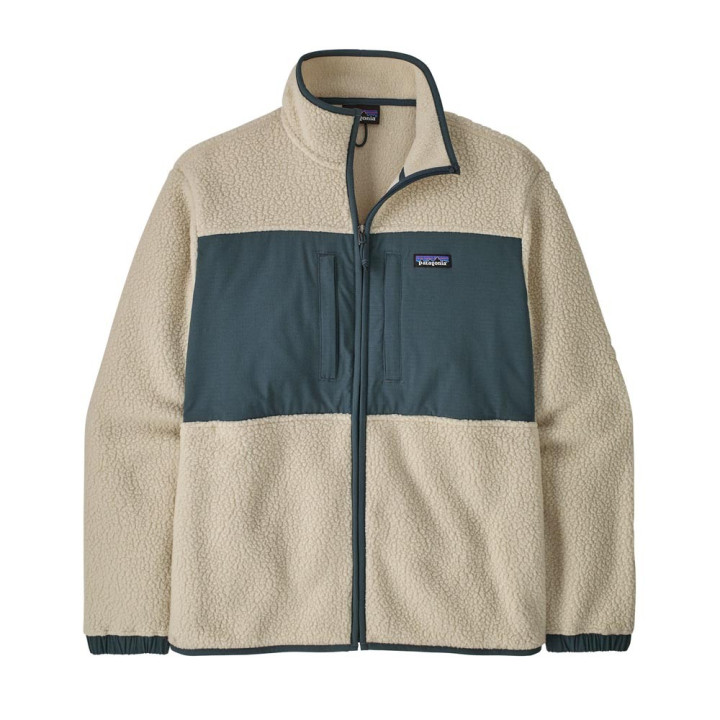 Patagonia Giacca Trekking Retro Pile Trekking Patch Pelican Uomo
