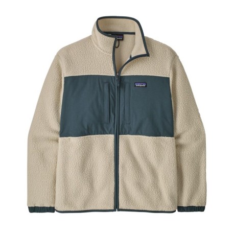 Patagonia Giacca Trekking Retro Pile Trekking Patch Pelican Uomo