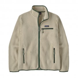 Patagonia Felpa In Pile Retro Pile Trekking Pelican Canopy Verde Uomo