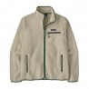 Patagonia Felpa In Pile Retro Pile Trekking Pelican Canopy Verde Uomo