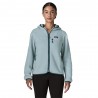 Patagonia Felpa In Pile Retro Pile Trekking Hoody Virtually Blue Donna