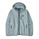 Patagonia Felpa In Pile Retro Pile Trekking Hoody Virtually Blue Donna