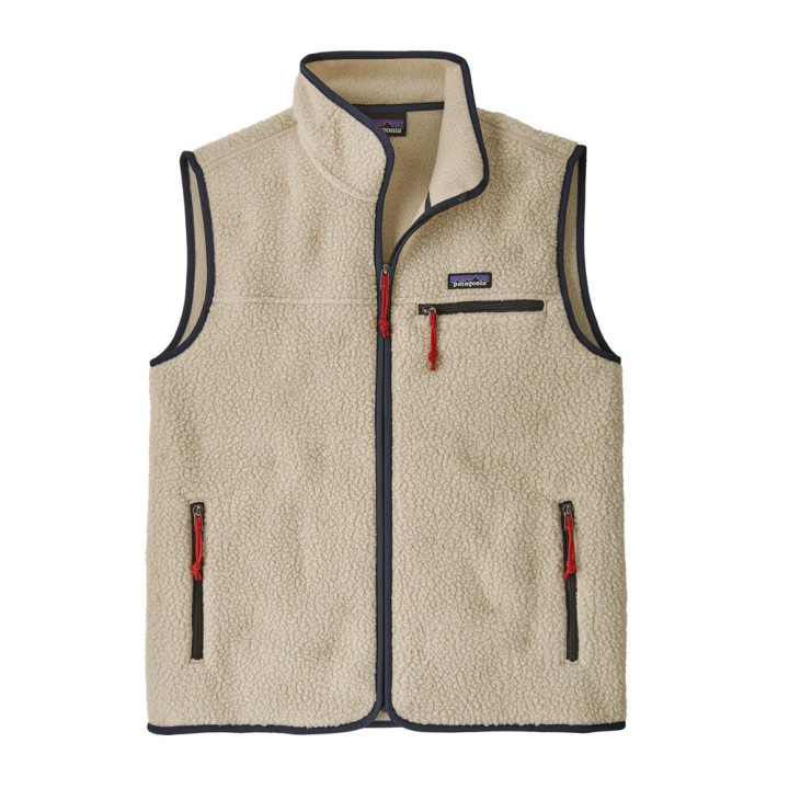 Patagonia Gilet Trekking Retro Pile Trekking Pelican Uomo