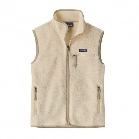 Patagonia Gilet Trekking Retro Pile Trekking Natural Donna
