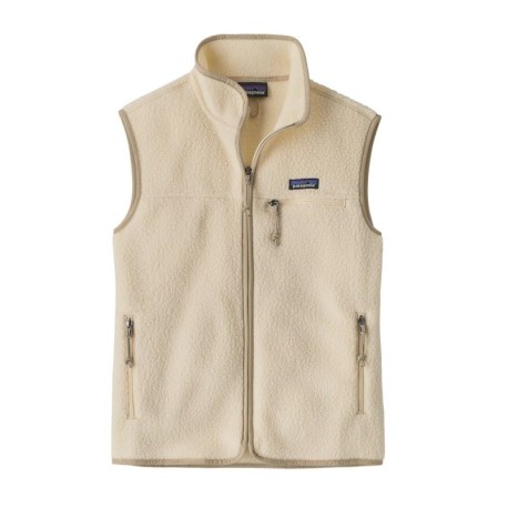 Patagonia Gilet Trekking Retro Pile Trekking Natural Donna
