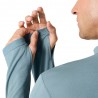 Asics Maglia Running Road Winter Seamless Foggy Teal Uomo