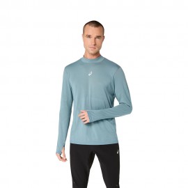 Asics Maglia Running Road Winter Seamless Foggy Teal Uomo