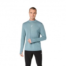Asics Maglia Running Road Winter Seamless Foggy Teal Uomo
