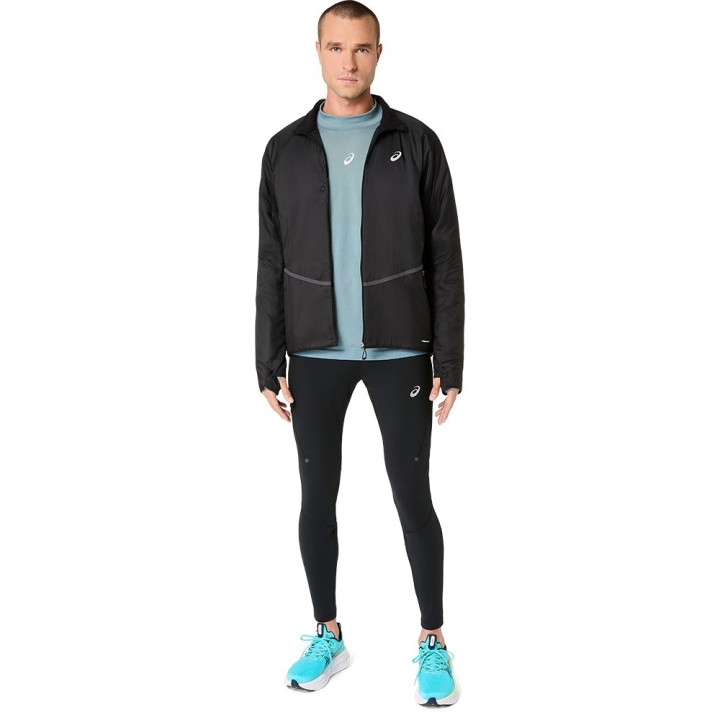 Asics Giacca Running Road Winter Performance Nero Uomo