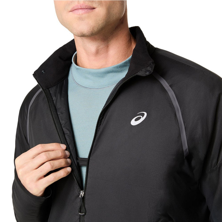 Asics Giacca Running Road Winter Performance Nero Uomo