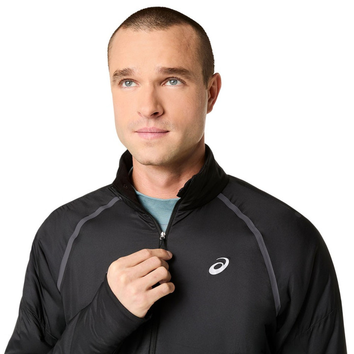 Asics Giacca Running Road Winter Performance Nero Uomo