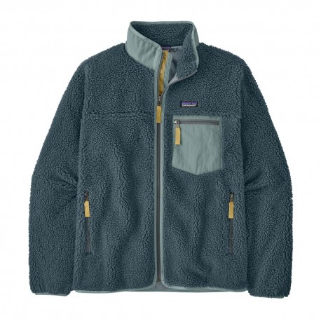 Patagonia Giacca Trekking Classic Retro-X Summit Blue Uomo