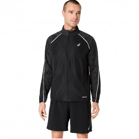 Asics Giacca Running Road Lite-Sho Performance Nero Uomo