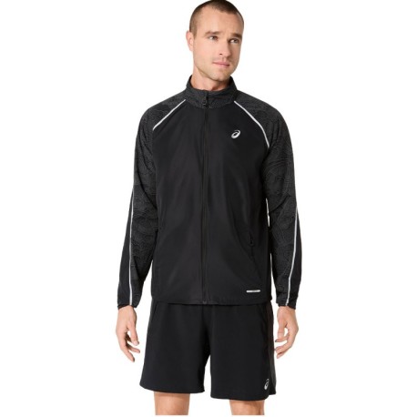 Asics Giacca Running Road Lite-Sho Performance Nero Uomo