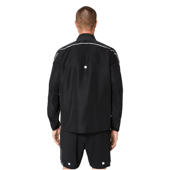 Asics Giacca Running Road Lite-Sho Performance Nero Uomo