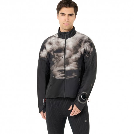 Asics Giacca Running Limited Series Road Insulate Performance Nero Uomo
