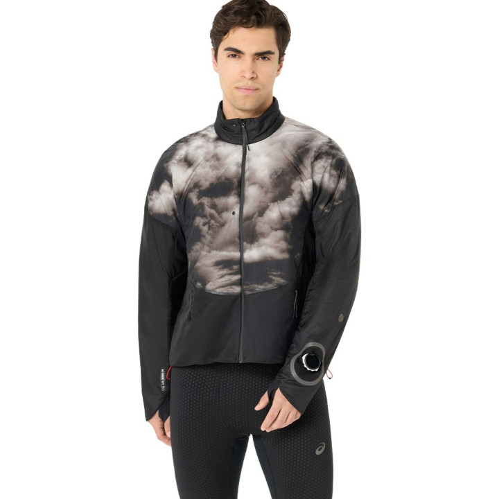 Asics Giacca Running Limited Series Road Insulate Performance Nero Uomo