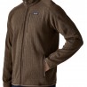 Patagonia Felpa In Pile Better Sweater Marlow Brown Rib Knit Uomo