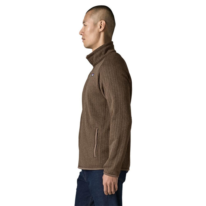 Patagonia Felpa In Pile Better Sweater Marlow Brown Rib Knit Uomo