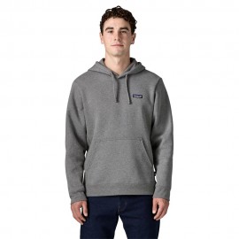 Patagonia Felpa Trekking P-6 Label Uprisal Hoody Gravel Heather Uomo