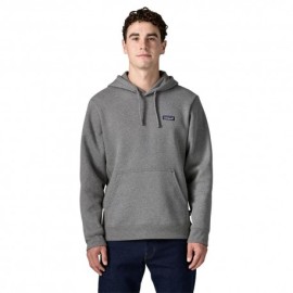 Patagonia Felpa Trekking P-6 Label Uprisal Hoody Gravel Heather Uomo