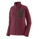 Patagonia Felpa In Pile R1 Air Berry Fig Donna
