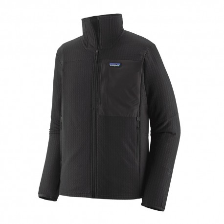 Patagonia Felpa In Pile R2 Techface Nero Uomo
