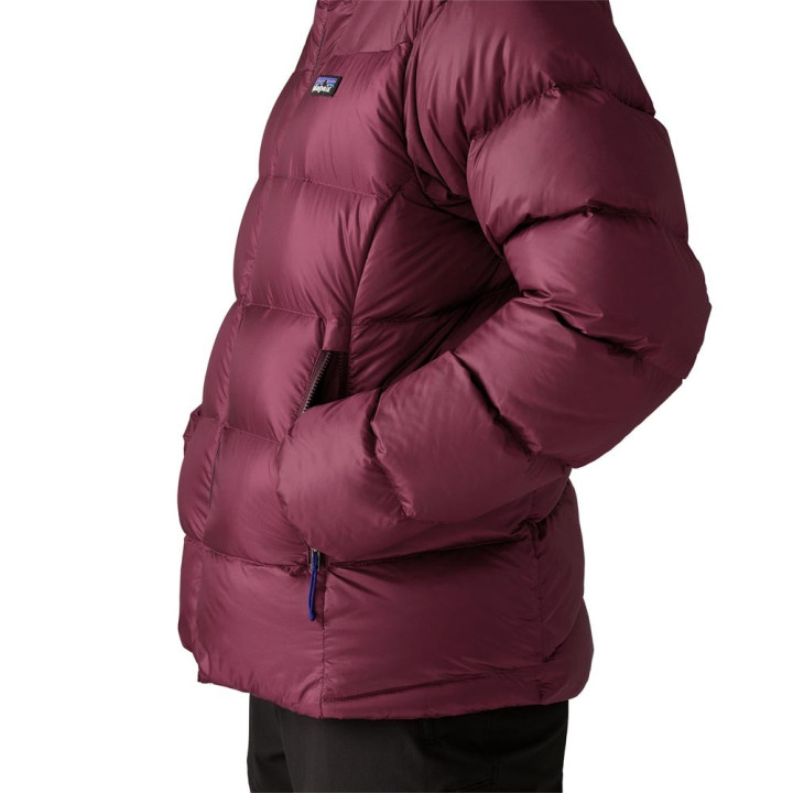Patagonia Giacca Trekking Piuma Fitz Roy Berry Fig Donna