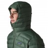 Patagonia Giacca Trekking Piuma Sweater Hoody Treeline Verde Uomo