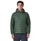 Patagonia Giacca Trekking Piuma Sweater Hoody Treeline Verde Uomo