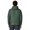 Patagonia Giacca Trekking Piuma Sweater Hoody Treeline Verde Uomo