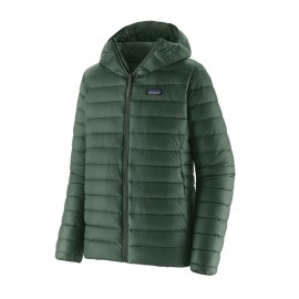 Patagonia Giacca Trekking Piuma Sweater Hoody Treeline Verde Uomo