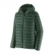 Patagonia Giacca Trekking Piuma Sweater Hoody Treeline Verde Uomo