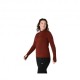 Asics Maglia Running Road Winter Seamless Singed Rosso Donna