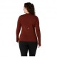 Asics Maglia Running Road Winter Seamless Singed Rosso Donna