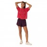 Asics Pantaloncini Running Nagino Run 2-N-1 Dark Aubergine Donna