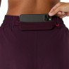 Asics Pantaloncini Running Nagino Run 2-N-1 Dark Aubergine Donna
