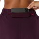Asics Pantaloncini Running Nagino Run 2-N-1 Dark Aubergine Donna