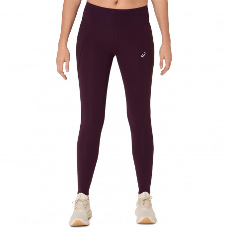 Asics Tight Running Nagino Run Dark Aubergine Donna
