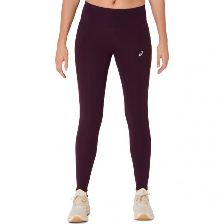 Asics Tight Running Nagino Run Dark Aubergine Donna