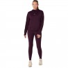 Asics Felpa Running Nagino Run Winter Dark Aubergine Donna