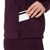 Asics Felpa Running Nagino Run Winter Dark Aubergine Donna